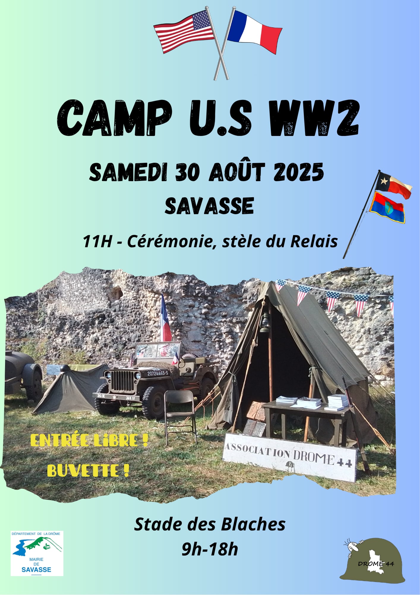 Camp U.S – Savasse – 30/08/2025